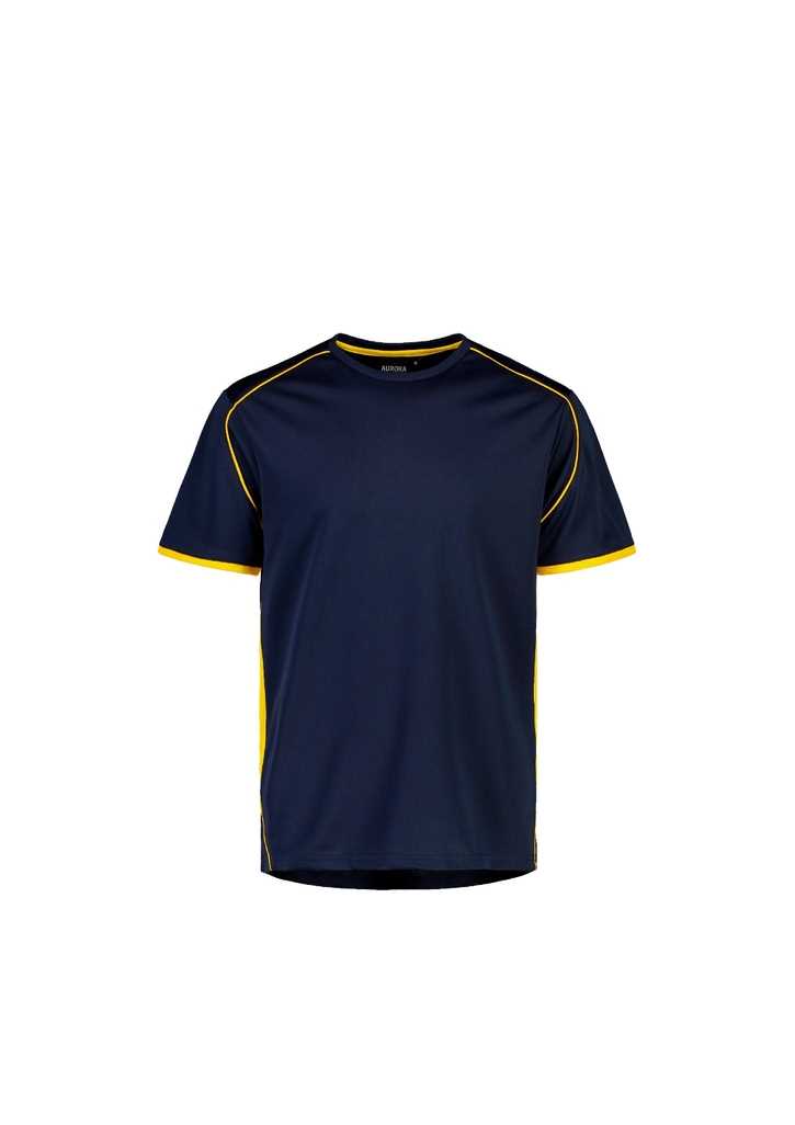 Matchpace T-Shirt Navy/Gold 2XL