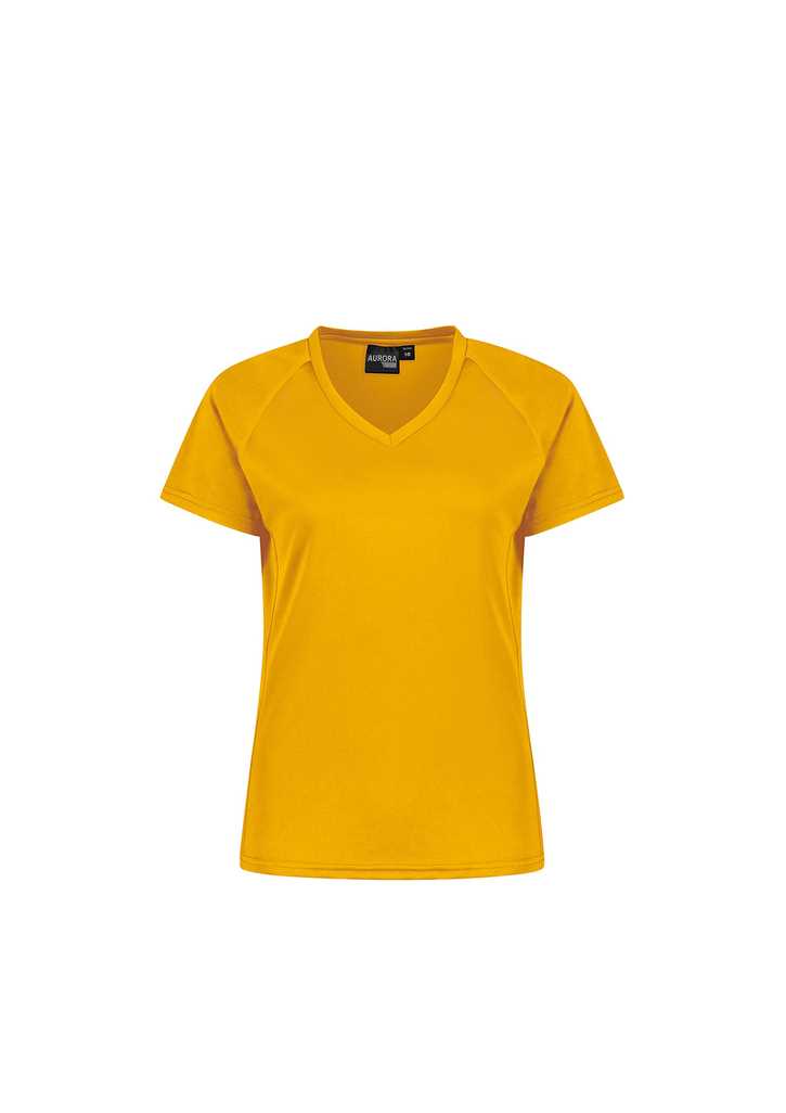 Performance T-shirt - Womens Gold 10