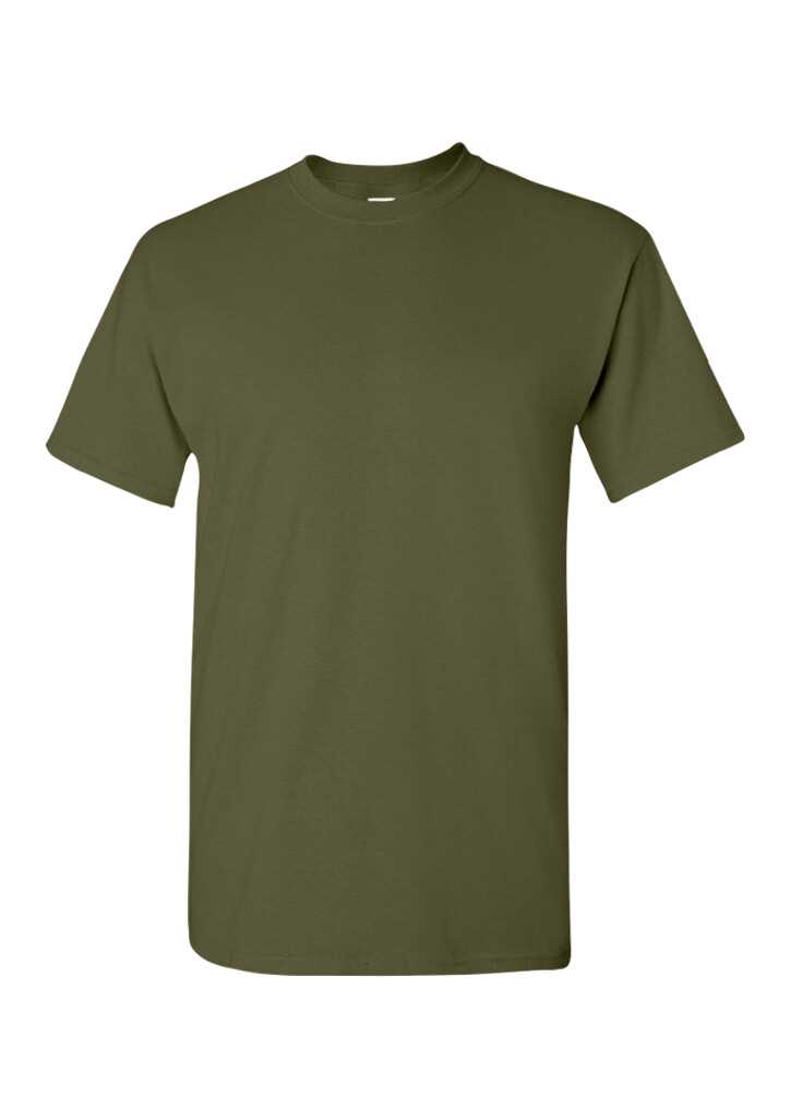 Adult Tee Military Green 2XL