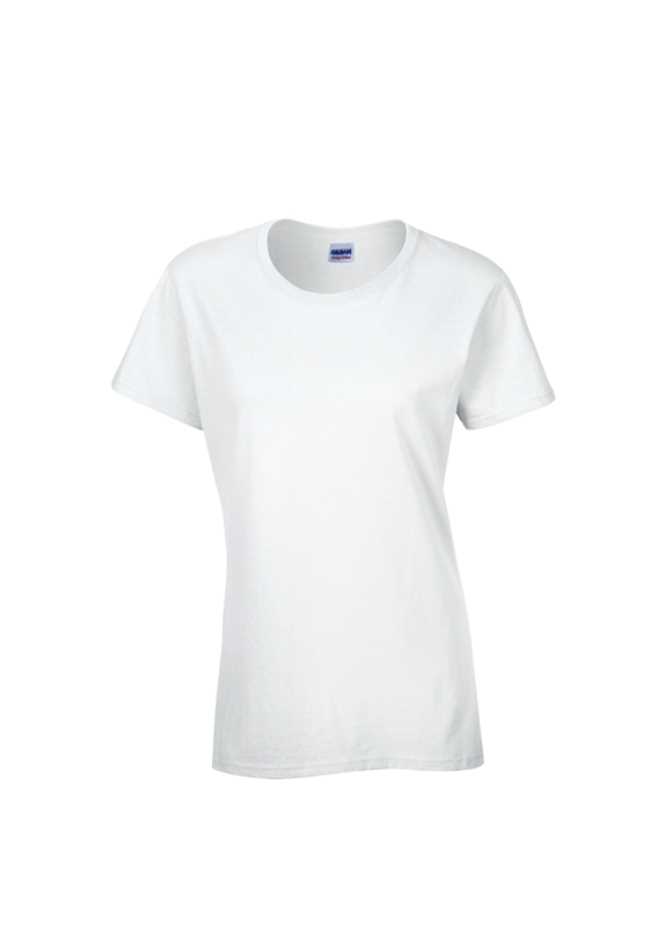 Ladies Fit T-shirt White 2XL