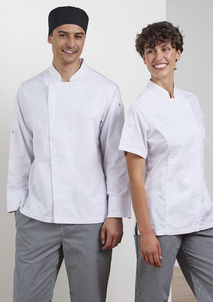 Alfresco Womens Long Sleeve Chef Jacket