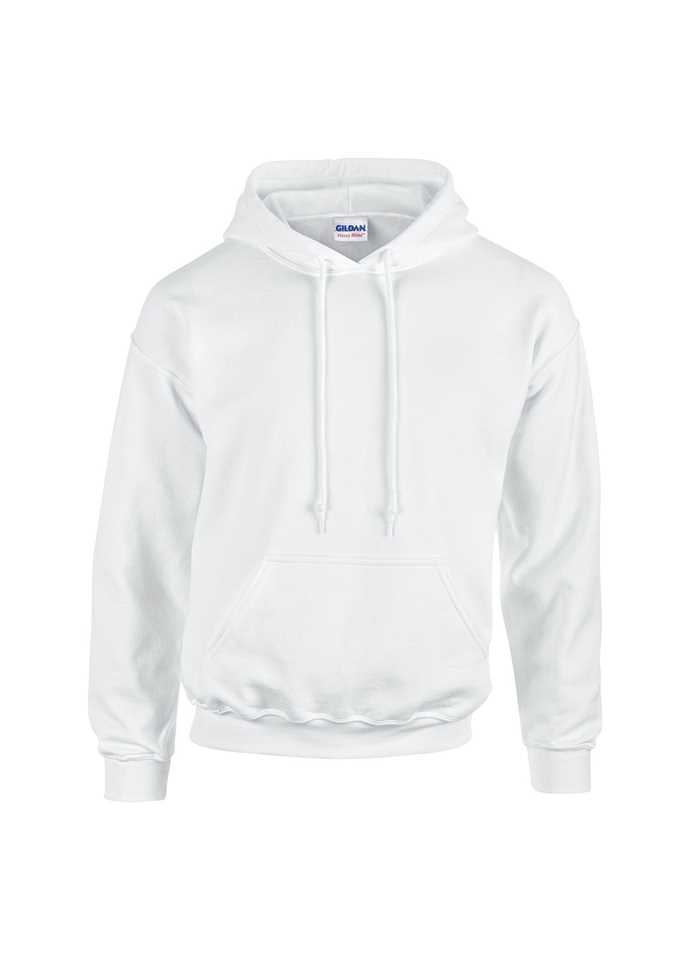 Adult HeavyBlend Hooded Sweatshirt White 2XL