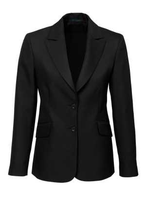 Womens Longline Jacket Black 10