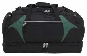 Spliced Zenith Sports Bag Black/Green 1SZ