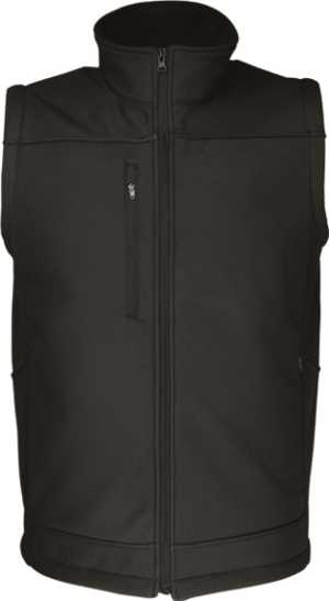 Soft Shell Vest Black 2XL