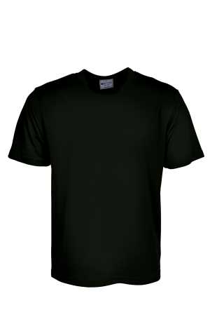 Kids Plain Breezeway Micromesh Tee Shirt Black 10