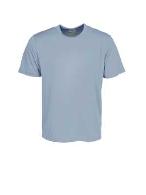 Kids Plain Breezeway Micromesh Tee Shirt Stone Blue 10
