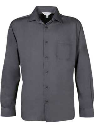 Grange Mens Shirt Long Sleeve Shadow Grey 2XL