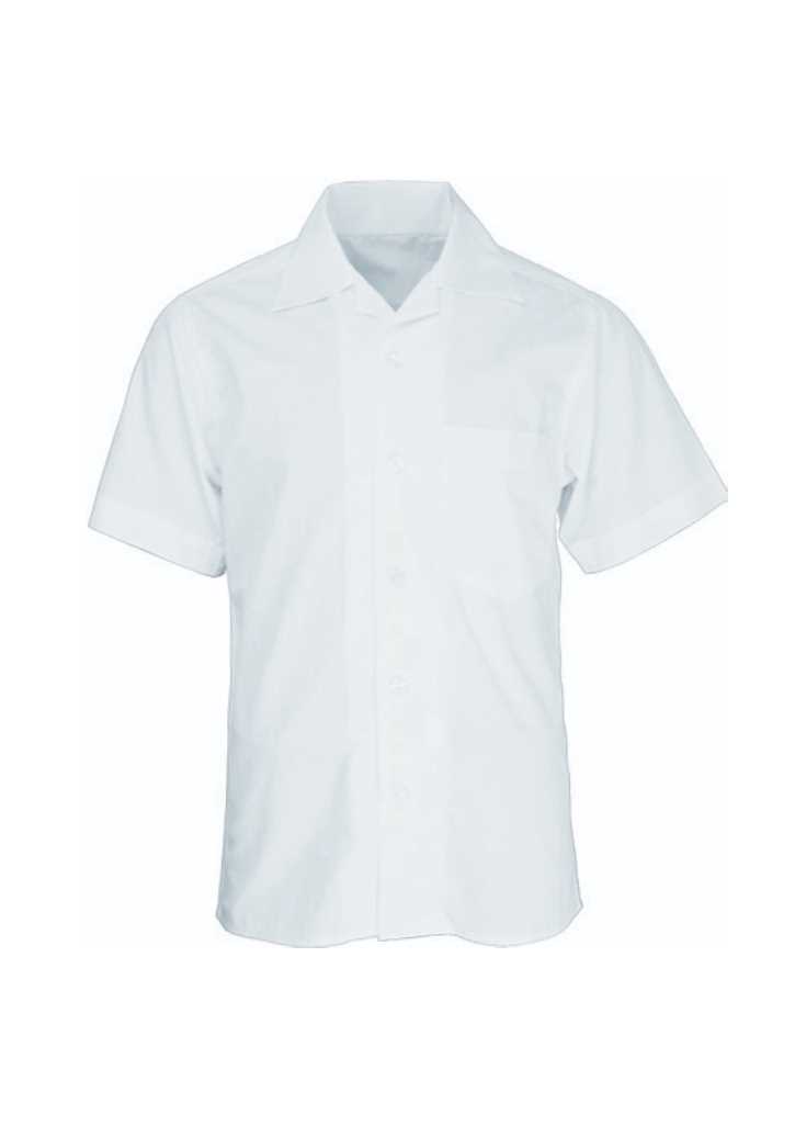 S/S School Shirt White 10