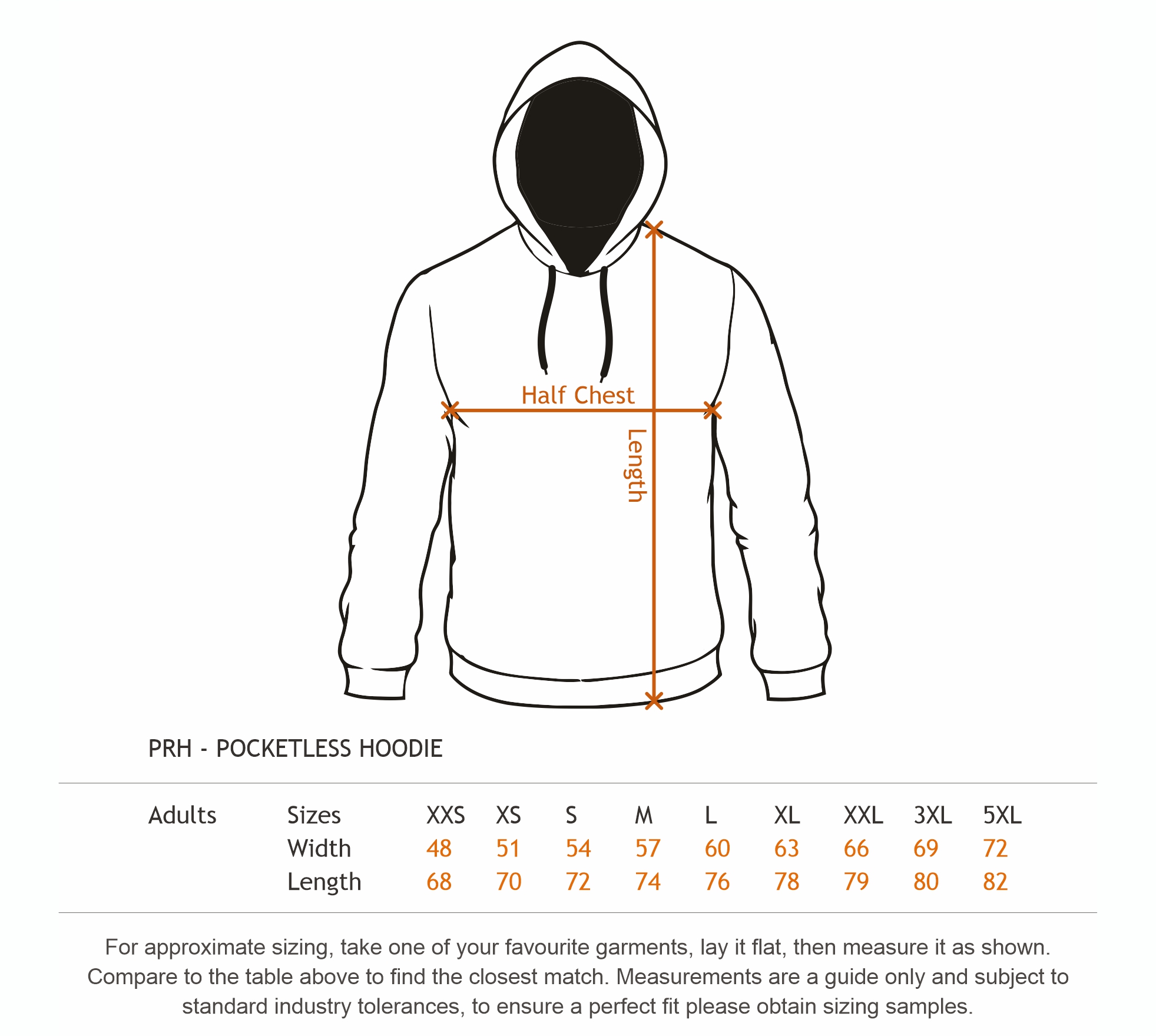 Pocketless Hoodie | NZ Uniforms